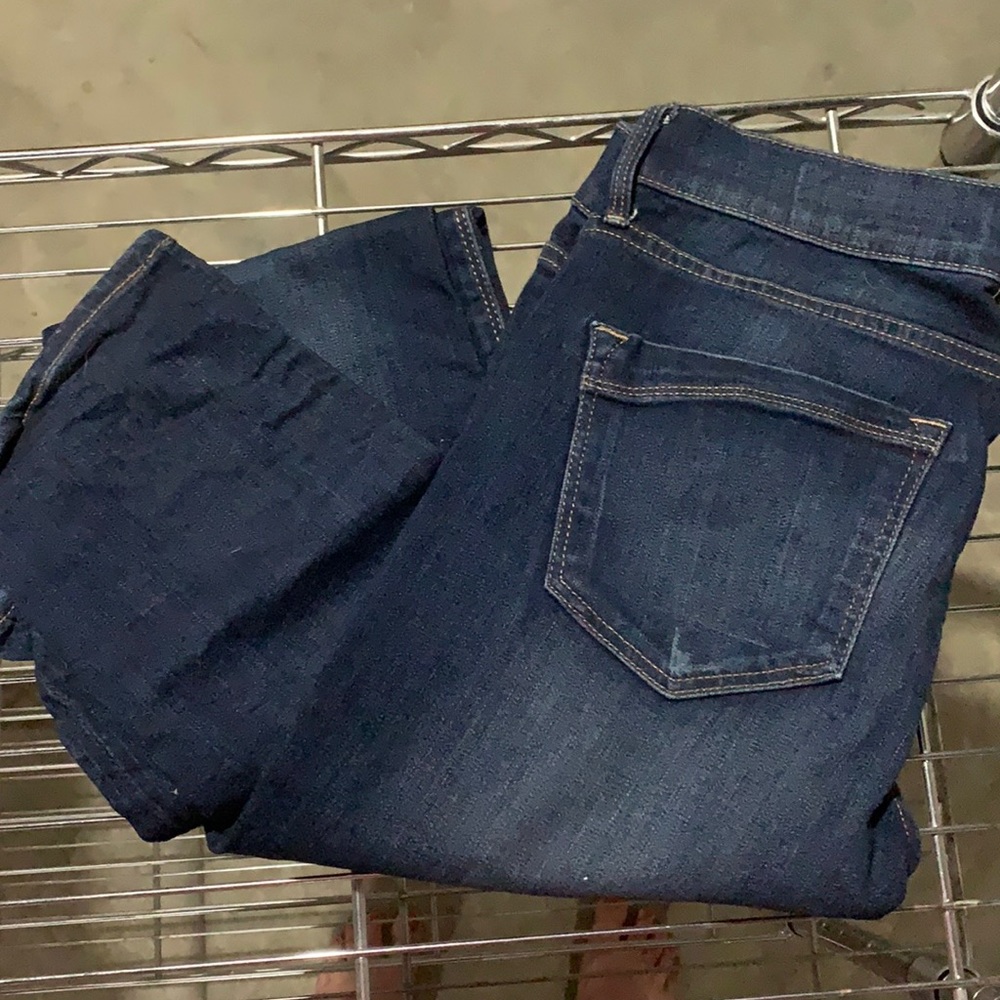 Express stretch+ skinny jeans midrise 8long